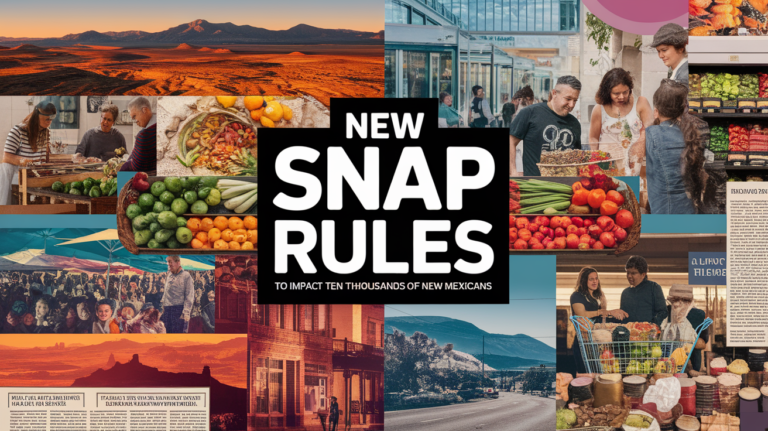 New SNAP rules to impact tens of thousands of New Mexicans