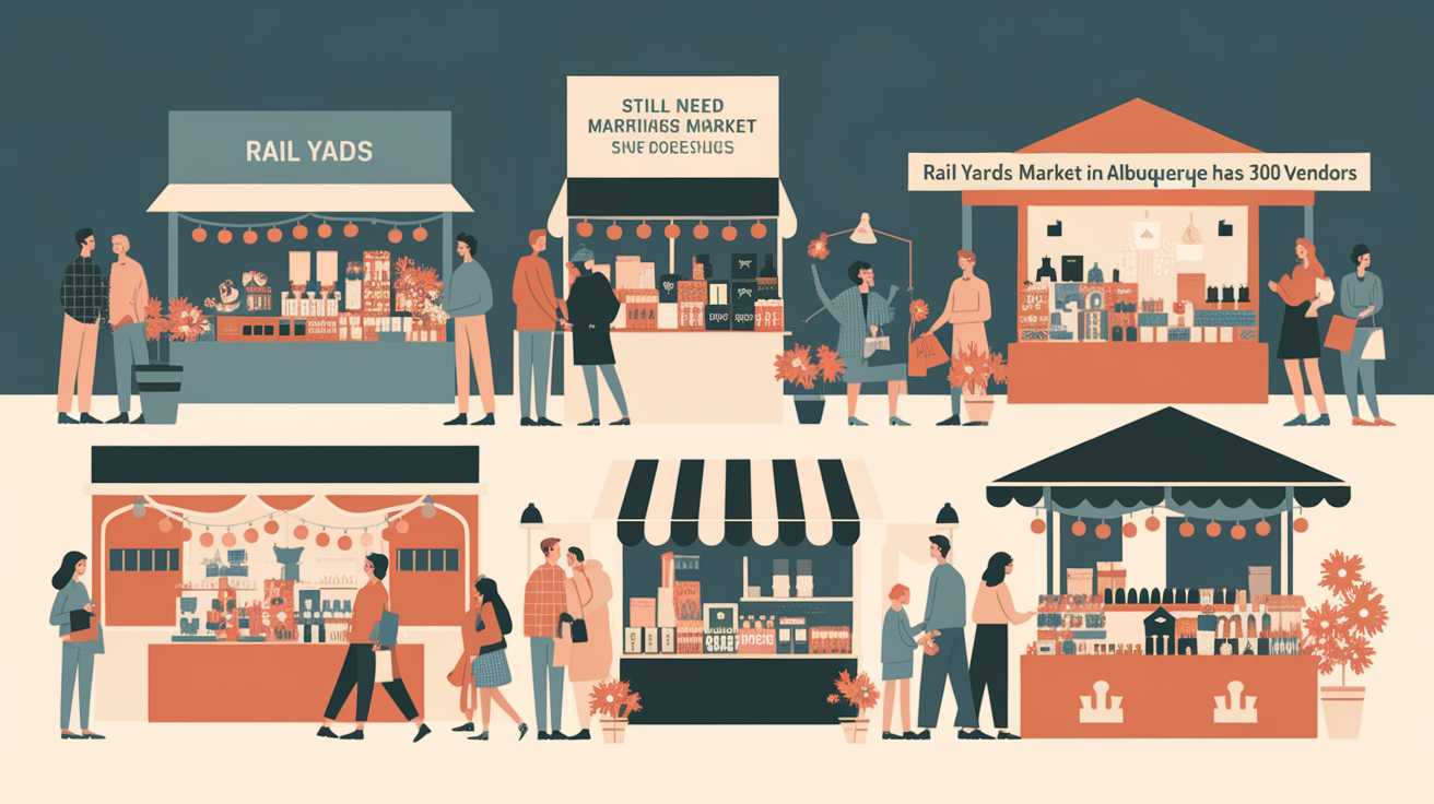 Still need gifts? Rail Yards Market in Albuquerque has 300 vendors
