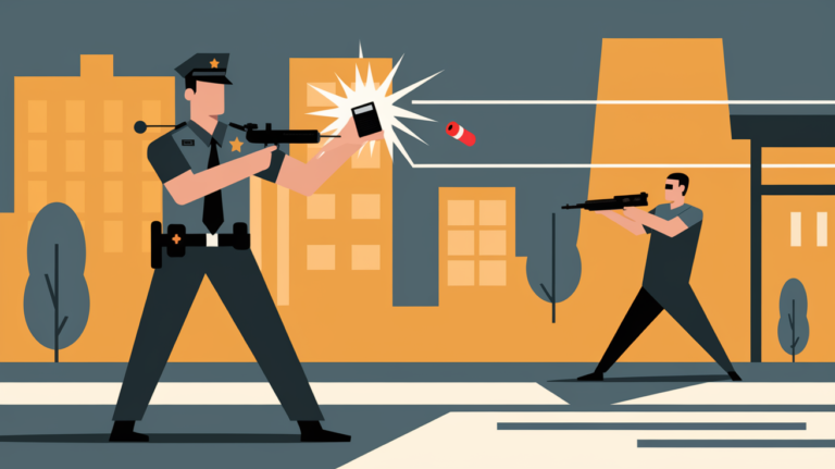 Albuquerque Police shootout: Radio blocks bullet from hitting officer, suspect shot