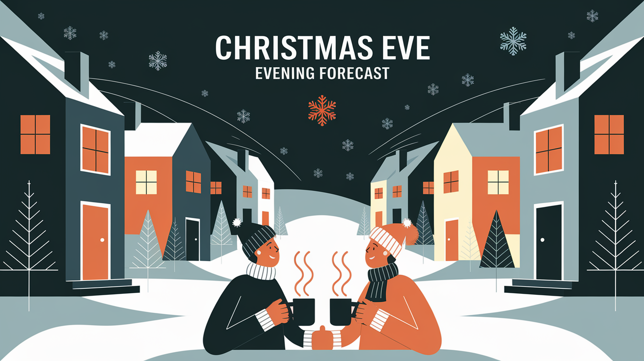 Christmas Eve evening forecast