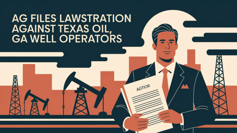 AG files lawsuit against Texas oil, gas well operators
