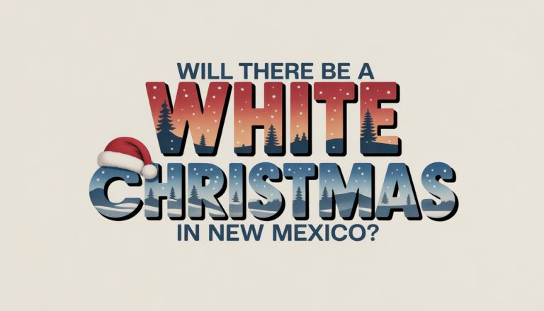 Will there be a White Christmas in New Mexico?