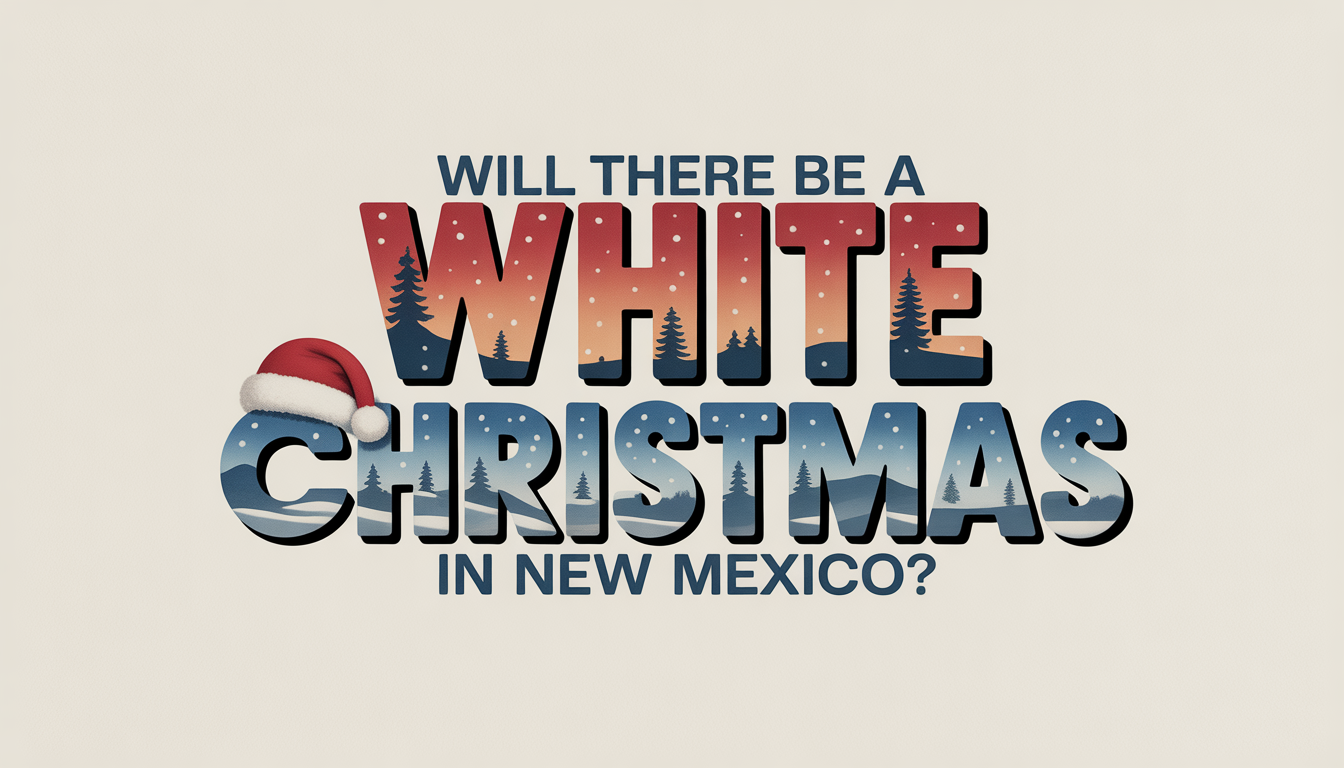 Will there be a White Christmas in New Mexico?
