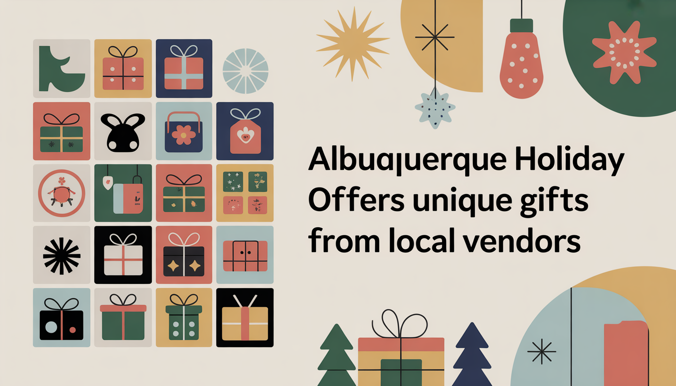 Albuquerque holiday market offers unique gifts from local vendors﻿