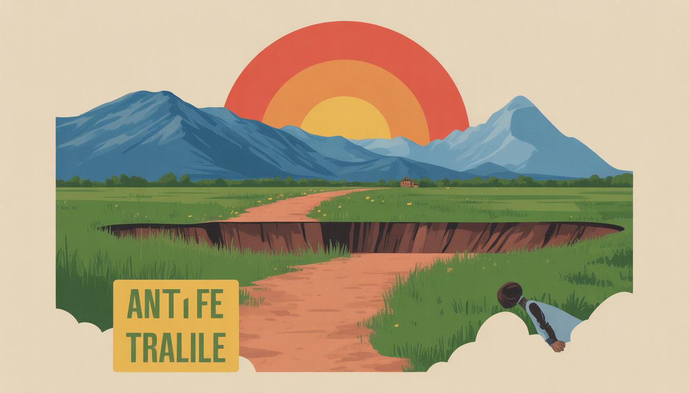 Santa Fe residents warned to avoid trail due to sinkhole