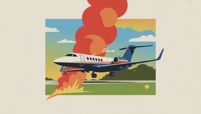 Multiple deaths reported in fiery business jet crash at regional airport in North Carolina